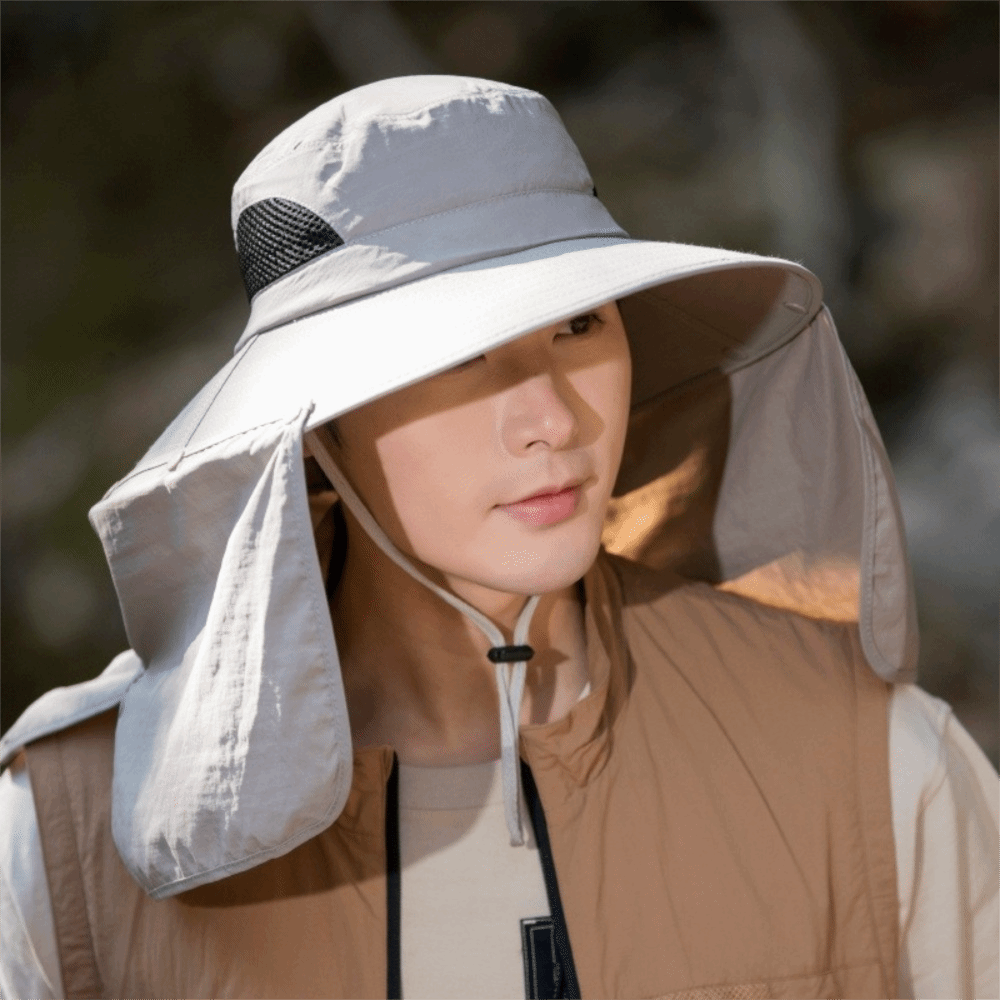 Fishing Hat - Chapéu de Sol Masculino de Moda