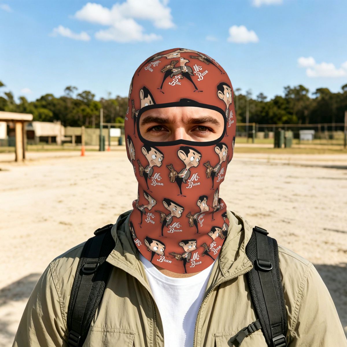 Fishing Mask Sun Protection - Máscara facial completa respirável e fina