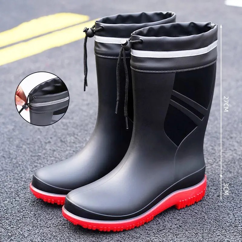 Fishing Boots - Botas de Chuva Masculinas de Cano