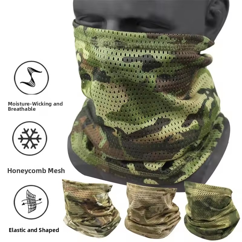 Fishing Mask Sun Protection - Ao ar livre malha respirável proteção