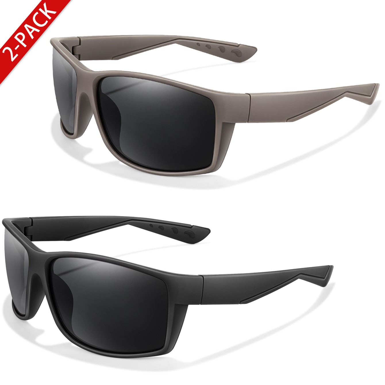 Fishing Sunglasses Polarized - 2 pacotes de óculos de sol