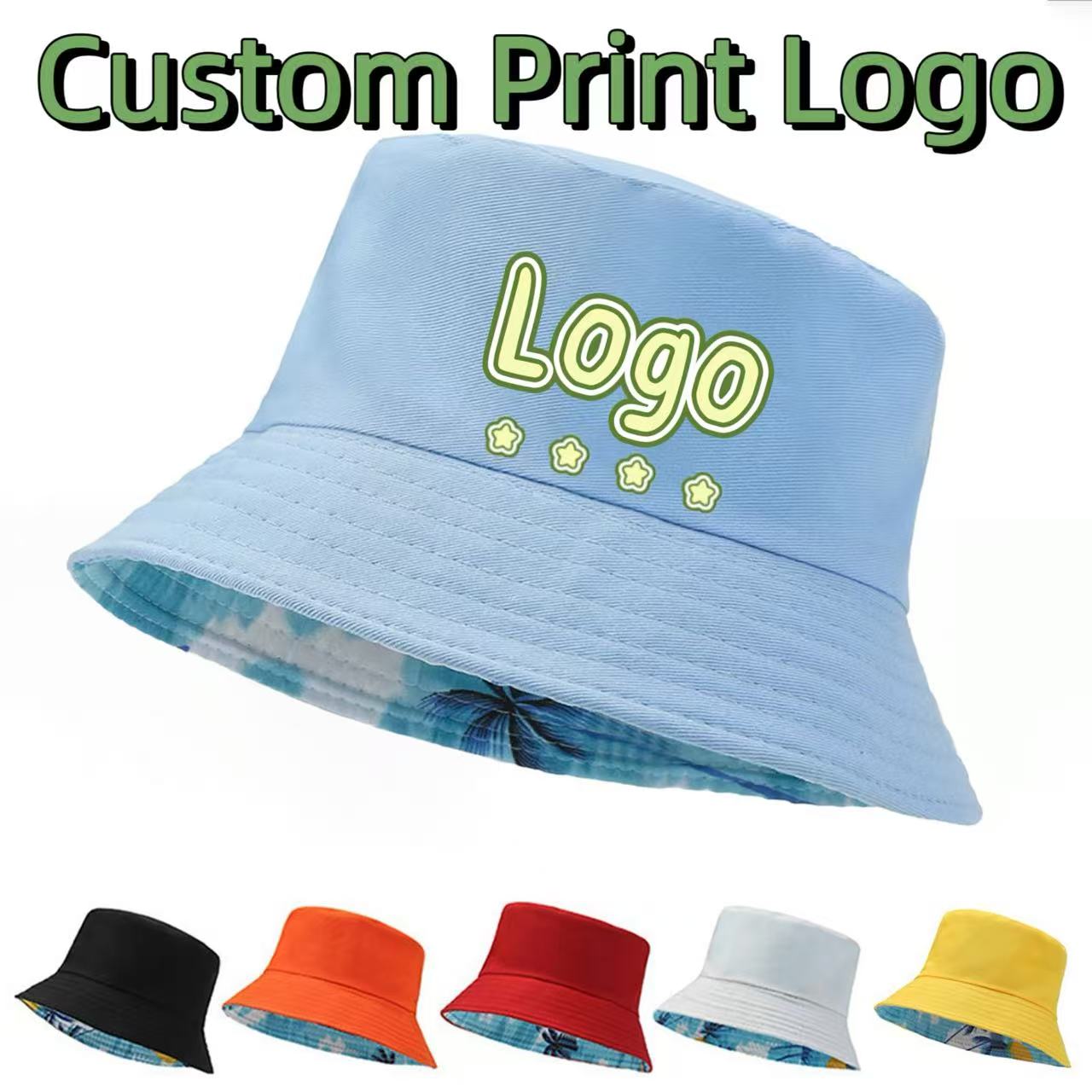 Fishing Hat - Boné de pescador personalizado com logotipo