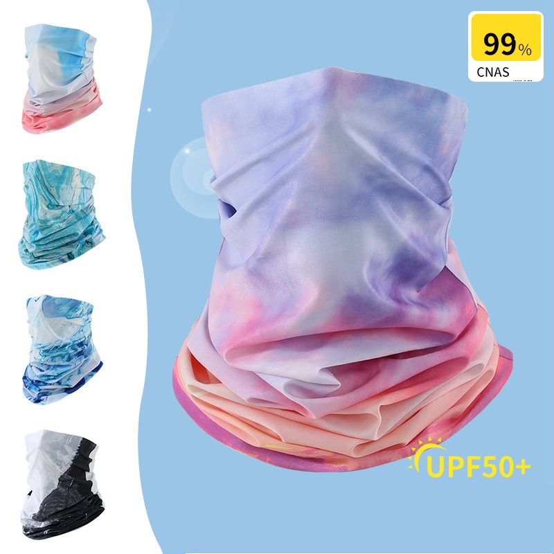 Fishing Mask Sun Protection - Moda cor sem costura ciclismo bandana