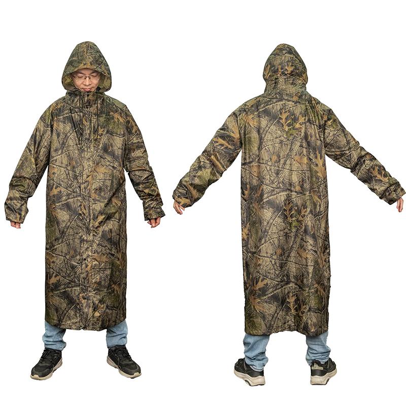 Camuflagem casaco de chuva adu - Fishing Rain Suit avaliação e preço