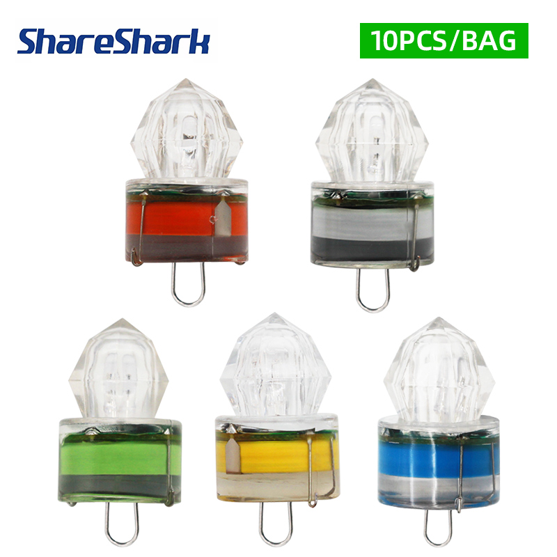 ShareShark 10 peças/pacote Luz - Fishing Bag Waterproof avaliação e preço