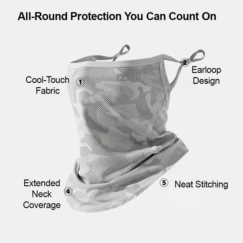 Máscara de Pescoço com Proteçã - Fishing Mask Sun Protection avaliação e preço