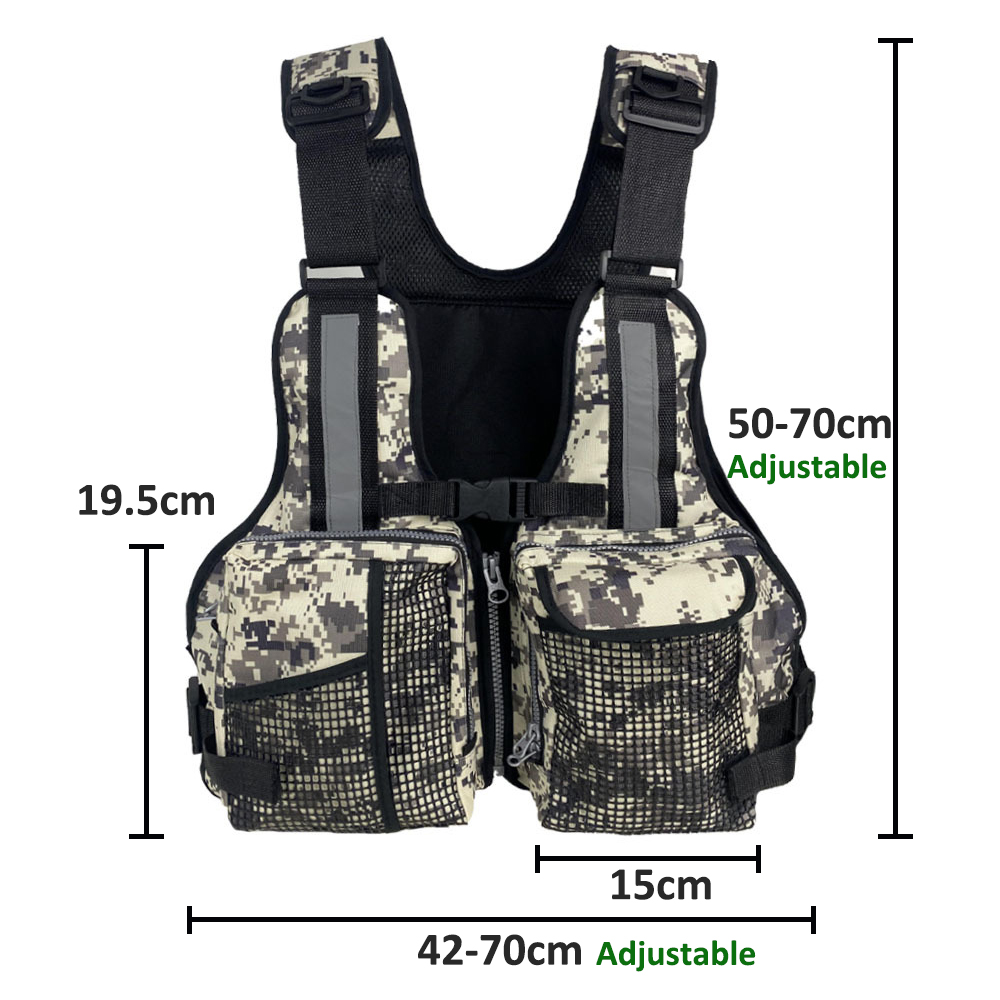 Colete de Pesca para Atividade - Fishing Vest avaliação e preço