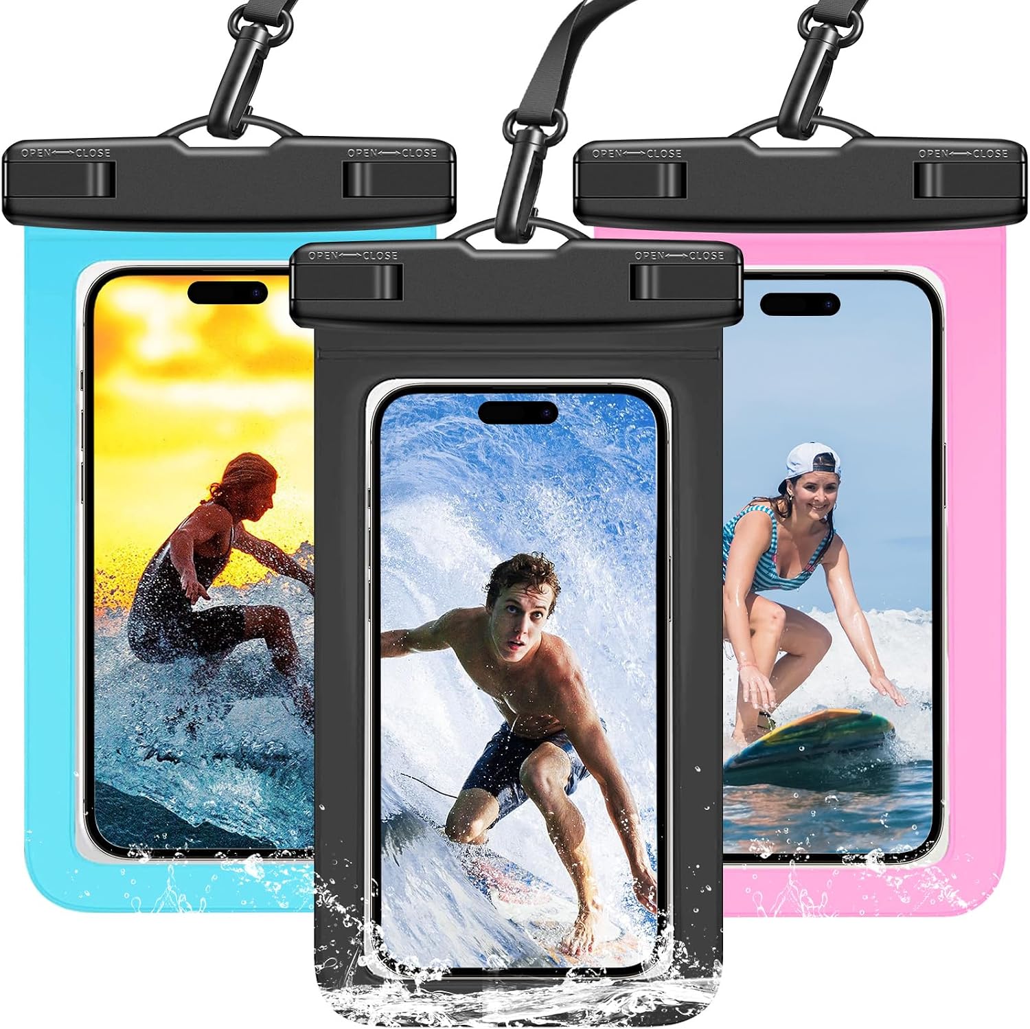 Pacote com 3 bolsas impermeáve - Fishing Bag Waterproof avaliação e preço
