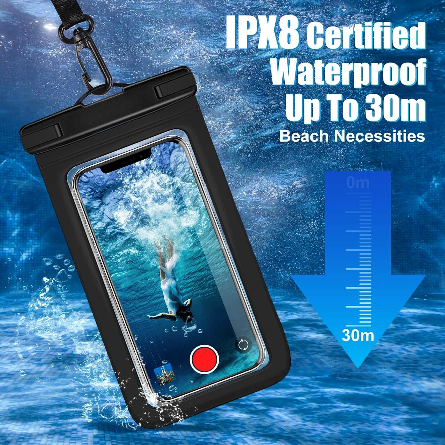 Pacote com 3 bolsas impermeáve - Fishing Bag Waterproof avaliação e preço