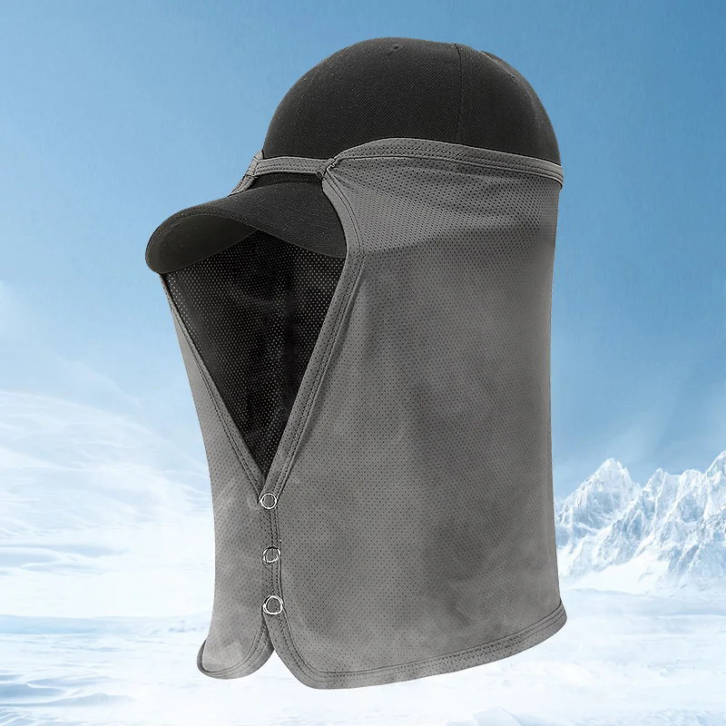 Boné de pesca de secagem rápid - Fishing Mask Sun Protection avaliação e preço