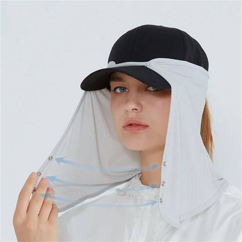 Boné de pesca de secagem rápid - Fishing Mask Sun Protection avaliação e preço