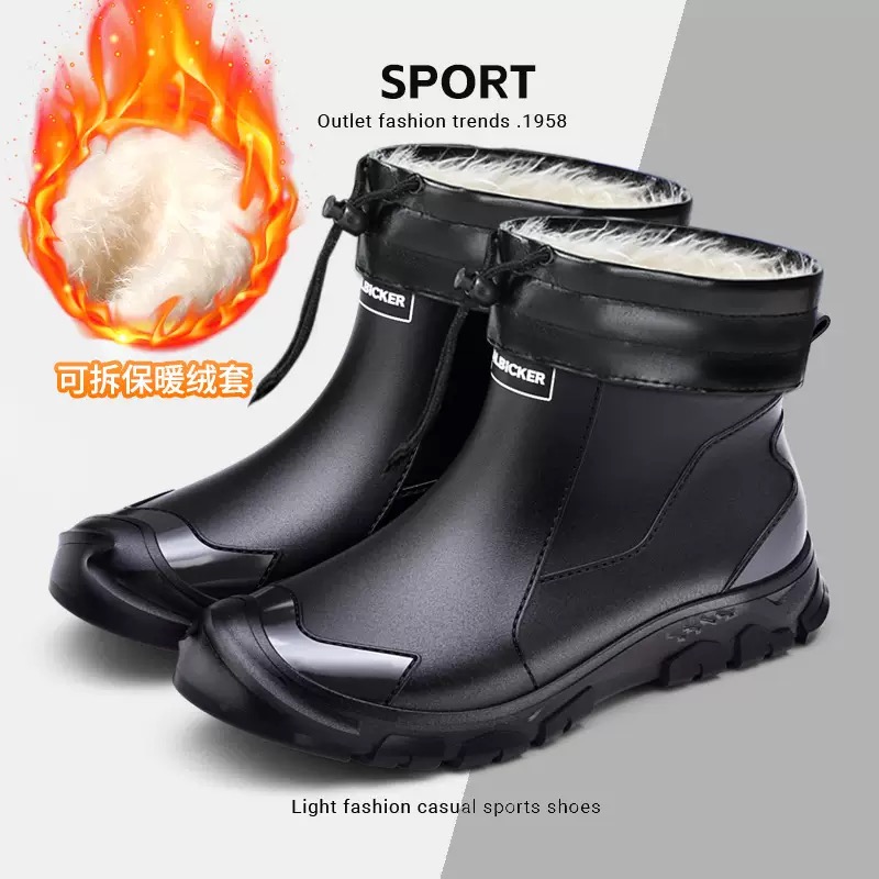 Sapatos de chuva masculinos à  - Fishing Boots avaliação e preço