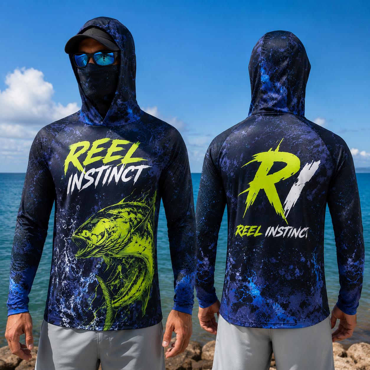 Camisa de Pesca com Capuz para - Fishing Hoodie avaliação e preço