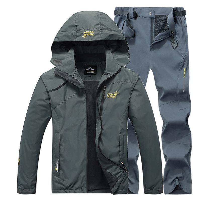 Terno de pesca à prova d'água, - Fishing Jacket Waterproof avaliação e preço