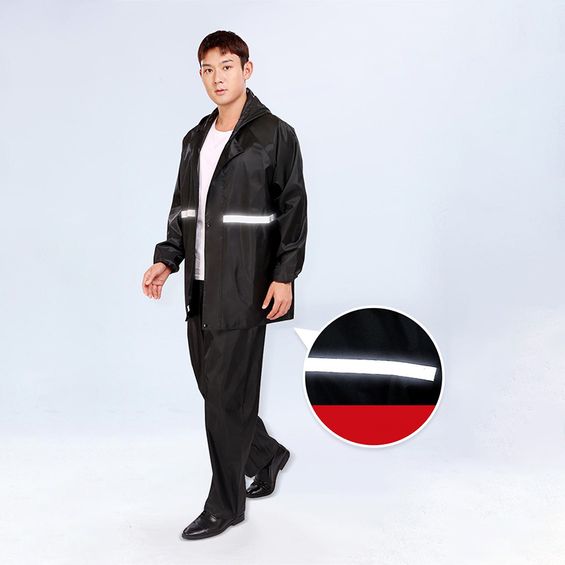 Casaco com capuz impermeável e - Fishing Rain Suit avaliação e preço