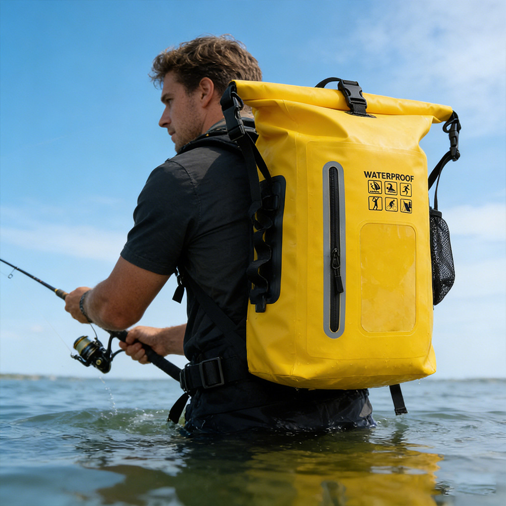 Mochila Impermeável de 25L par - Fishing Bag Waterproof avaliação e preço