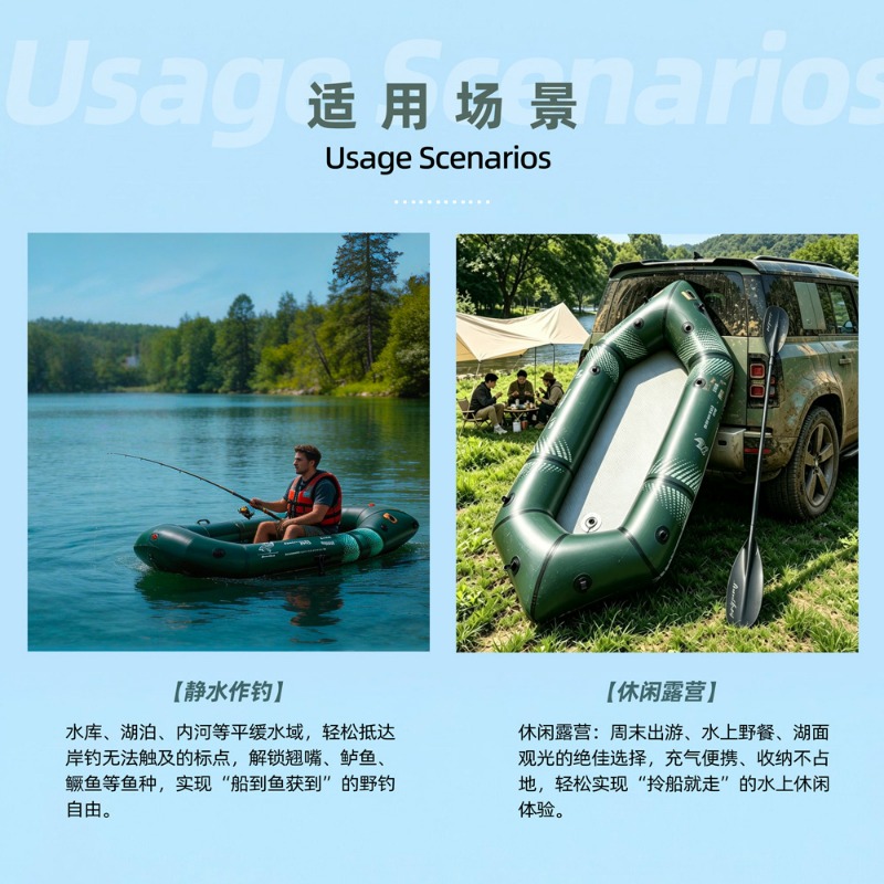 Barco Inflável BLFst para Pesc - Fishing Backpack avaliação e preço