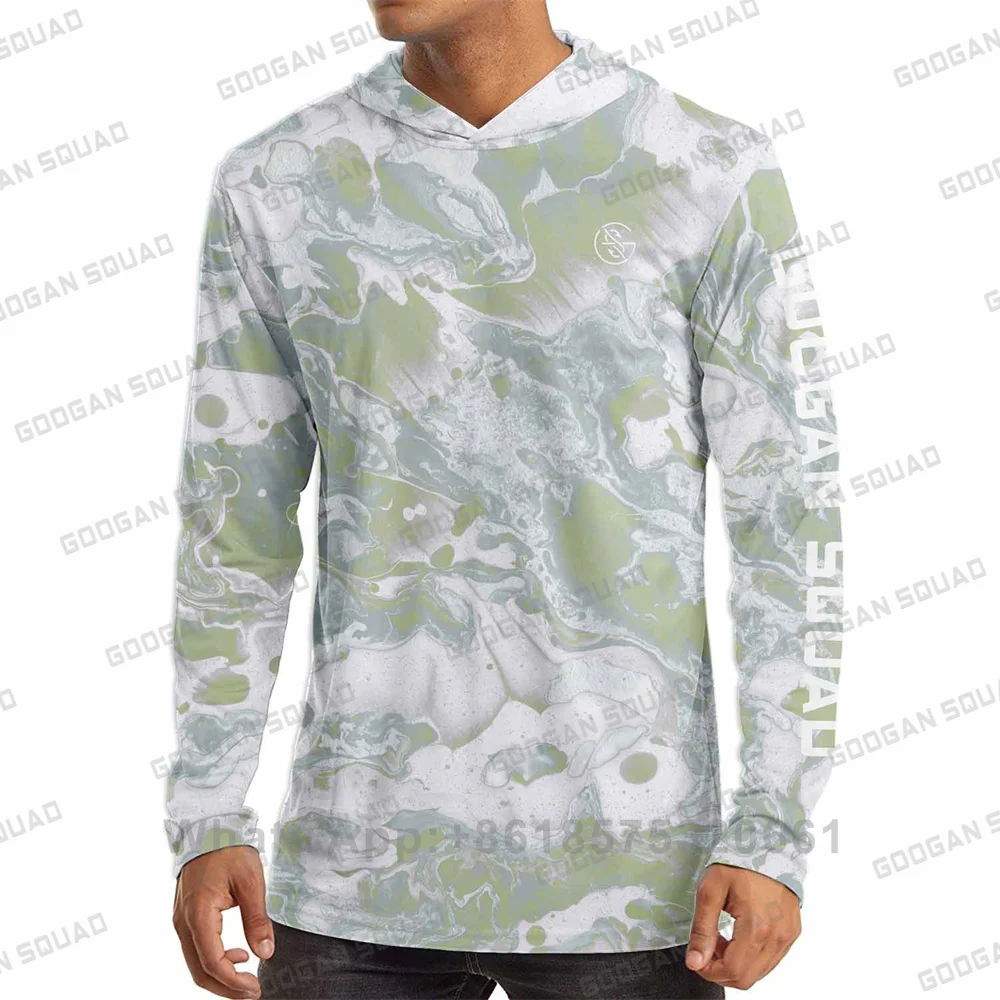 Camisas de Manga Longa com Cap - Fishing Shirt Uv Protection avaliação e preço