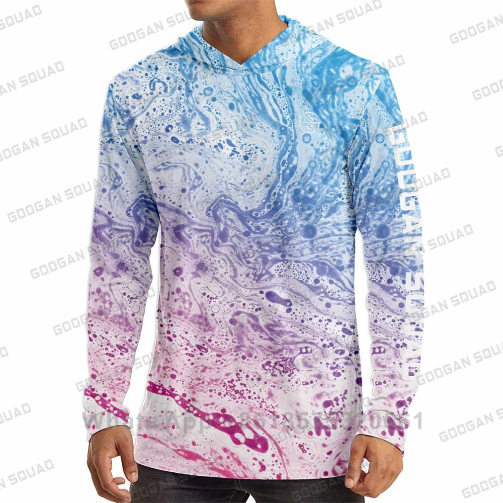 Camisas de Manga Longa com Cap - Fishing Shirt Uv Protection avaliação e preço