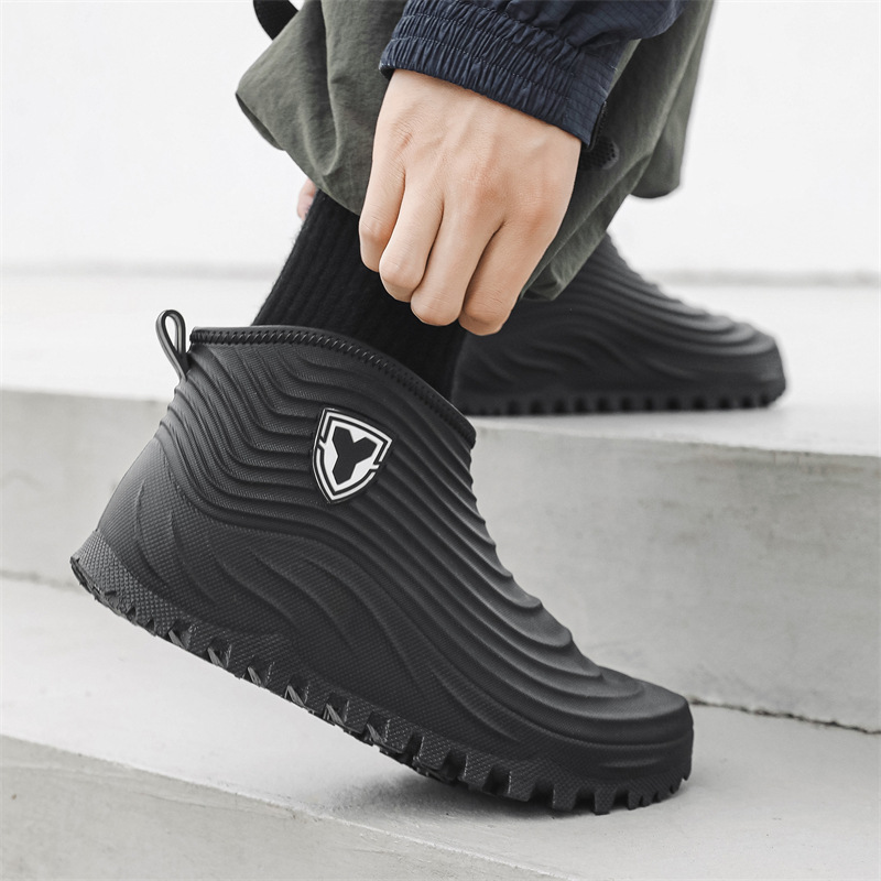 Sapatos de chuva masculinos mo - Fishing Boots avaliação e preço