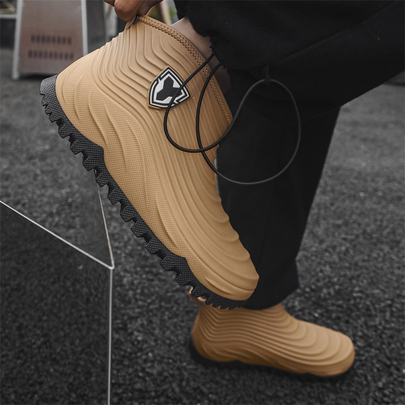 Sapatos de chuva masculinos mo - Fishing Boots avaliação e preço
