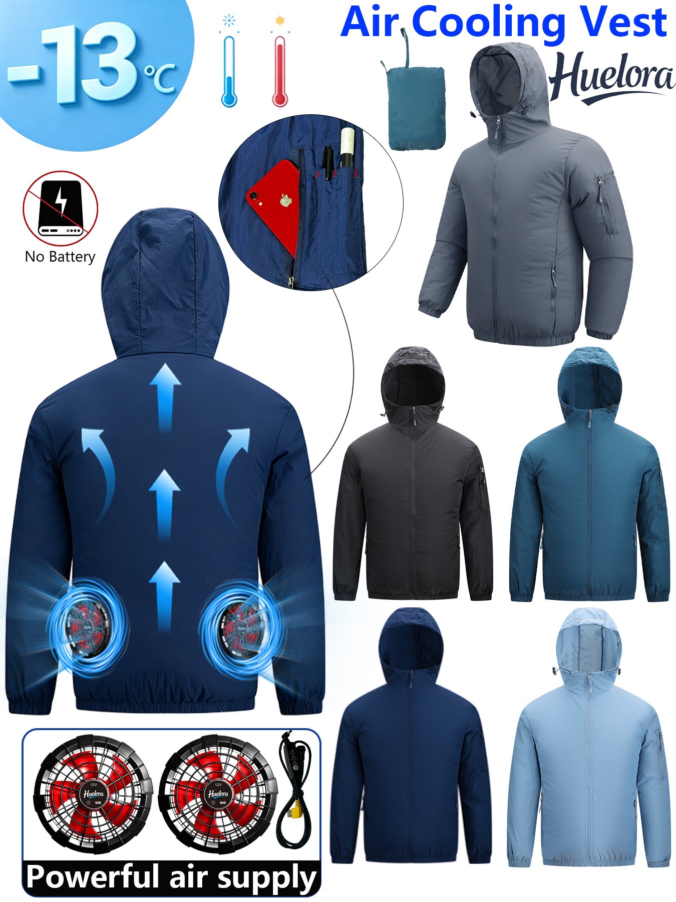 Jaqueta Masculina com Capuz e  - Fishing Hoodie avaliação e preço