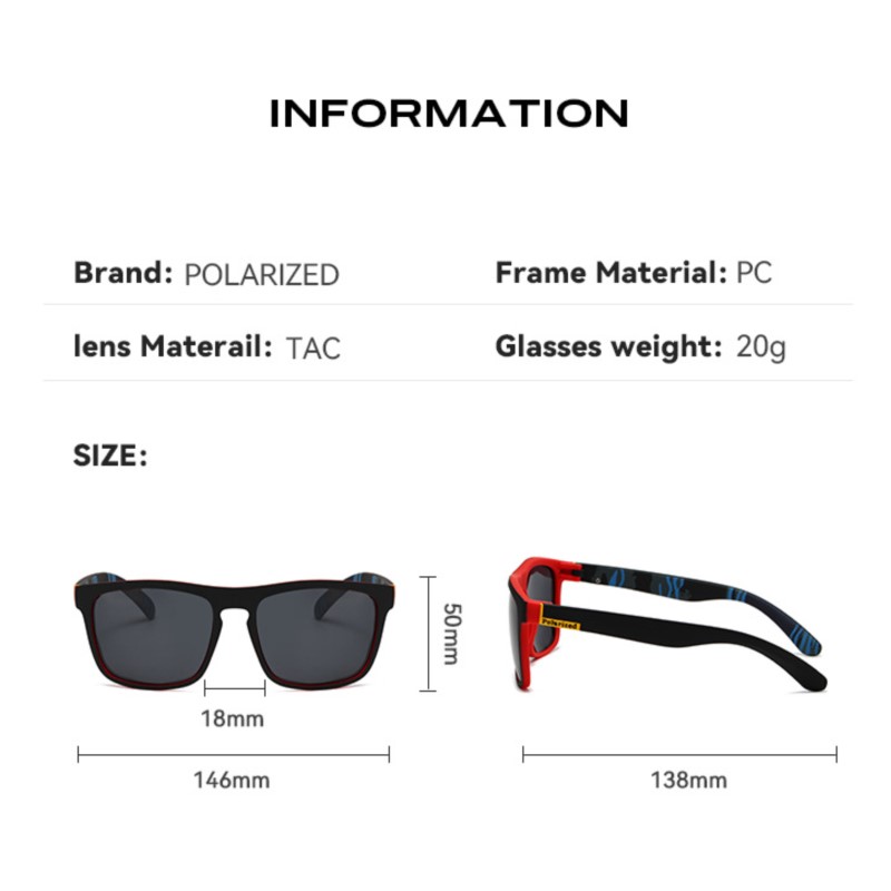 Óculos de sol polarizados quad - Fishing Sunglasses Polarized avaliação e preço