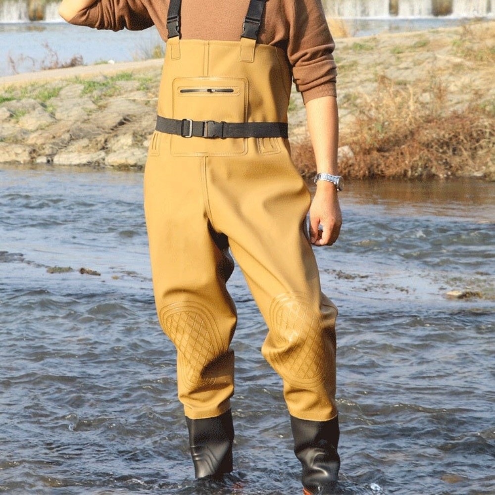 Macacão de Pesca em PVC com Jo - Fishing Pants Waterproof avaliação e preço