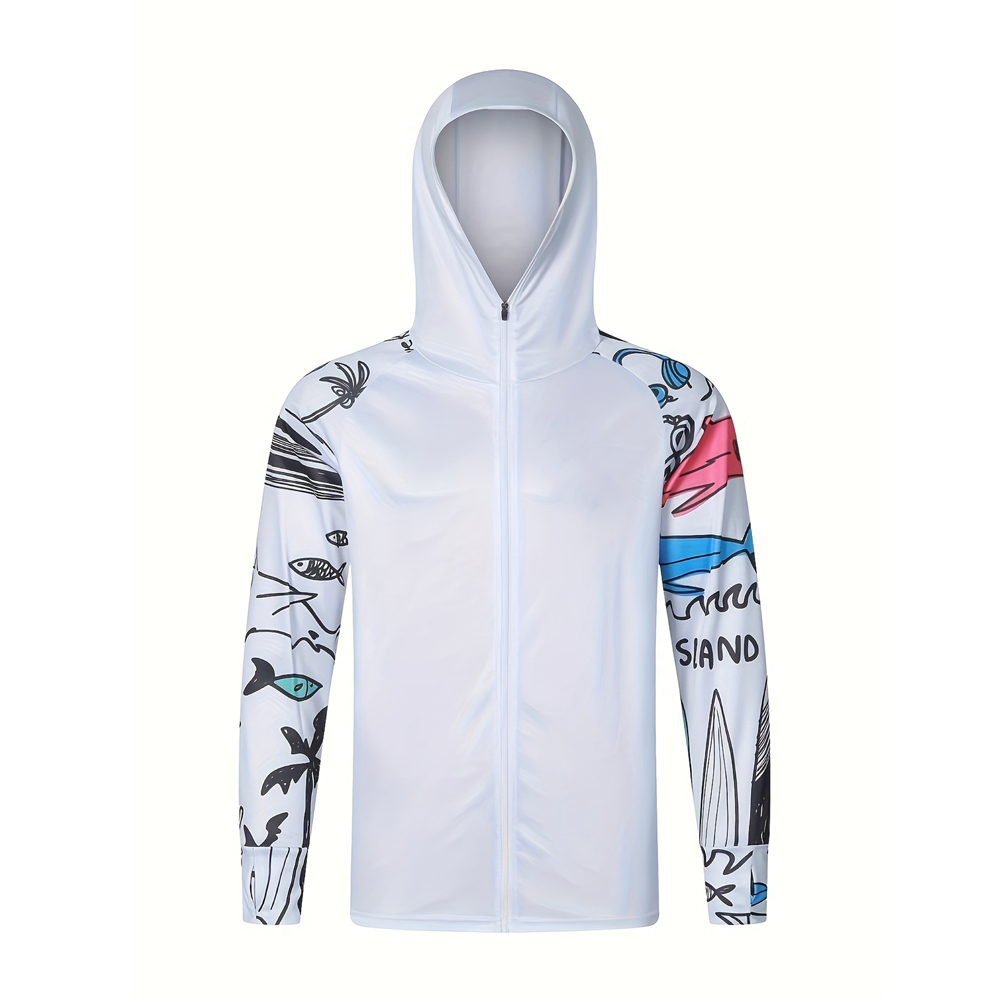 Jaqueta anti-UV UPF 50+ para c - Fishing Jacket Waterproof avaliação e preço