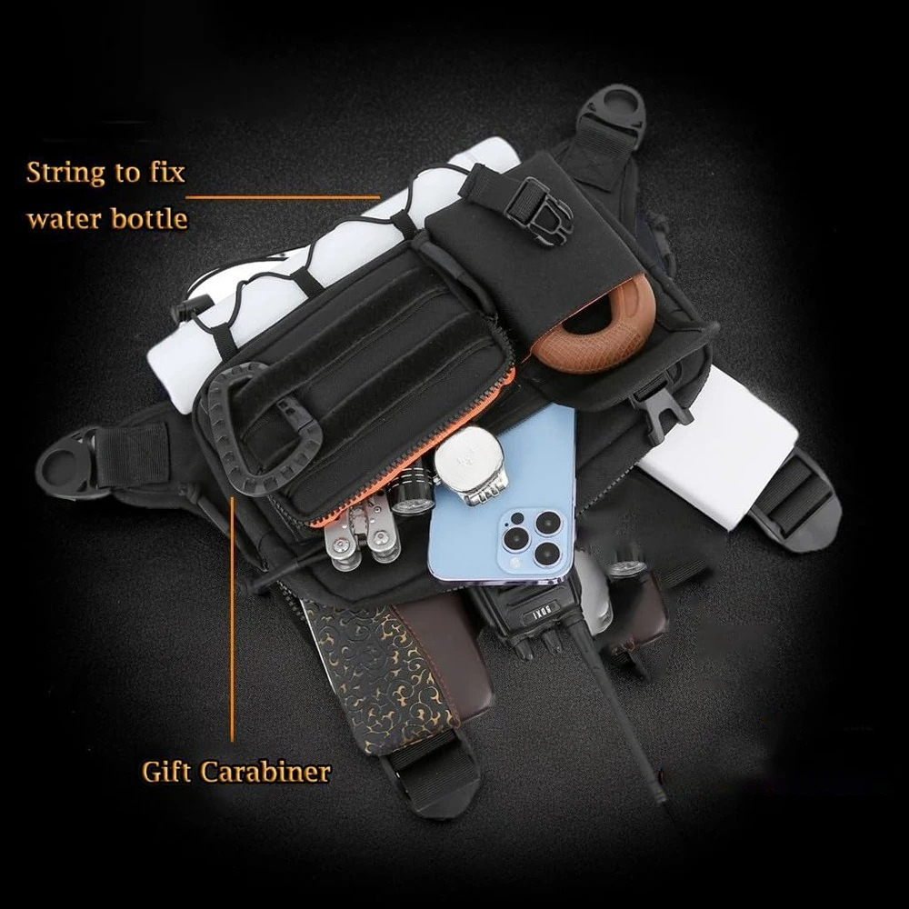 Bolsa tática de peito para ati - Fishing Bag Waterproof avaliação e preço