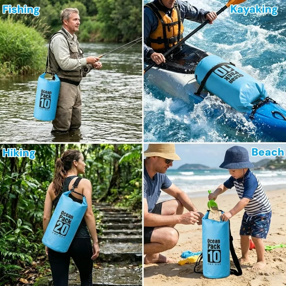 Saco Impermeável 500D Flutuant - Fishing Bag Waterproof avaliação e preço