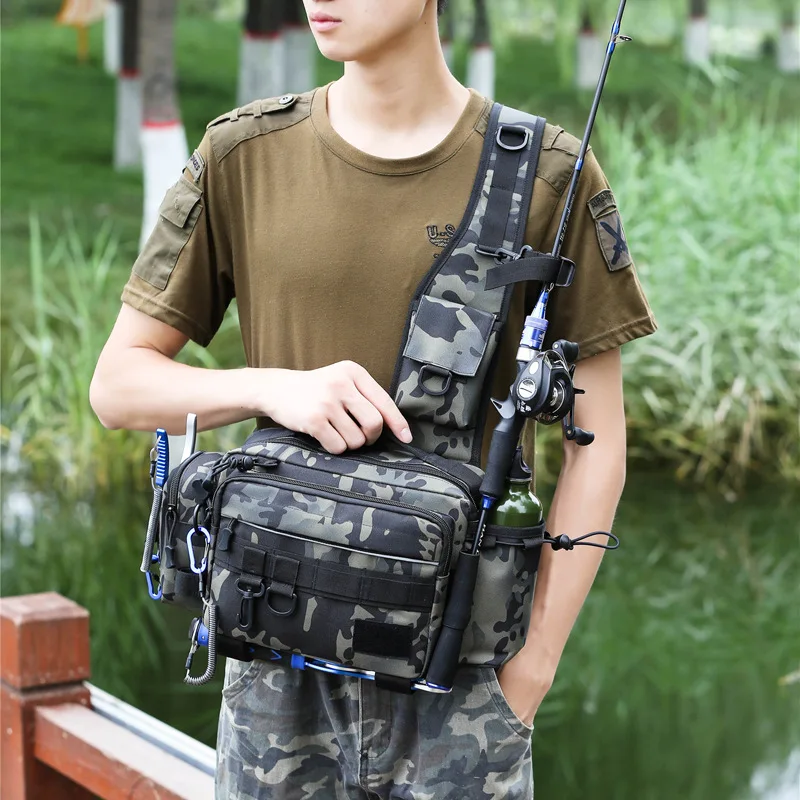 Grande Capacidade Multifuncion - Fishing Backpack avaliação e preço