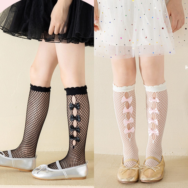 Meias Lolita com Laços Múltipl - Fishing Socks avaliação e preço