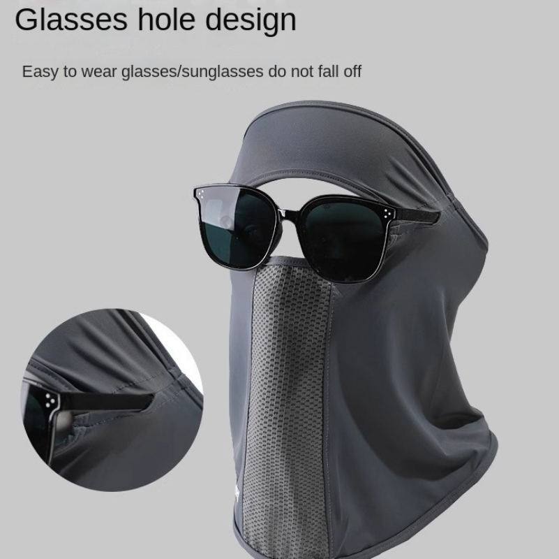 Máscara de Seda Gelada de Verã - Fishing Mask Sun Protection avaliação e preço